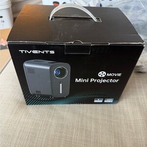 TIVENTS mini movie 4k projector Bluetooth WiFi portable